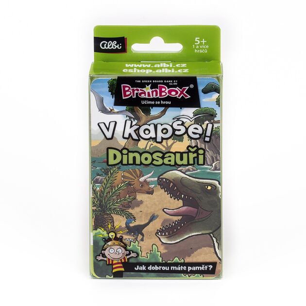 ALBI V kapse! Dinosauři