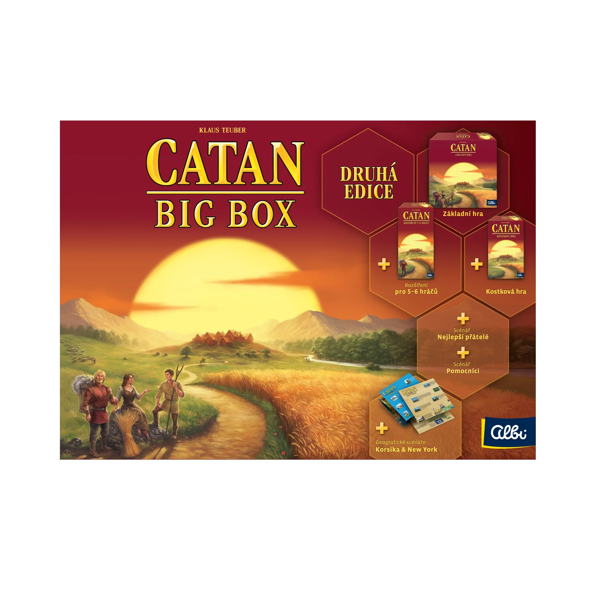 ALBI Catan - Big Box - druhá edice - Obrázek 2