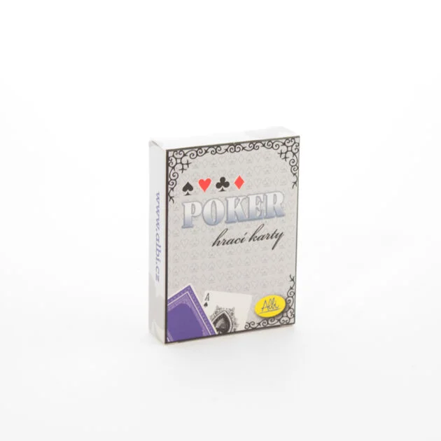 ALBI Poker - karty modré